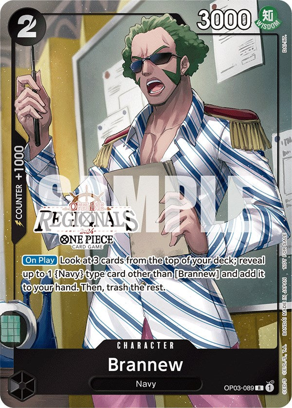 Brannew (Offline Regional 2024) [Participant] [One Piece Promotion Cards] | Good Games North