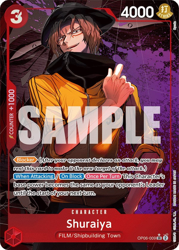 Shuraiya (Alternate Art) [Wings of the Captain] | Good Games North