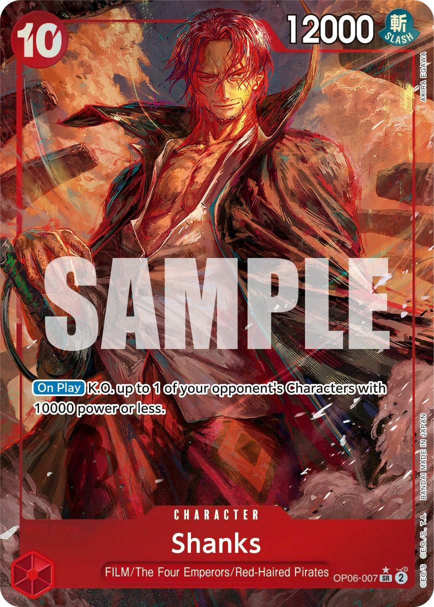 Shanks (Alternate Art) [Wings of the Captain] | Good Games North