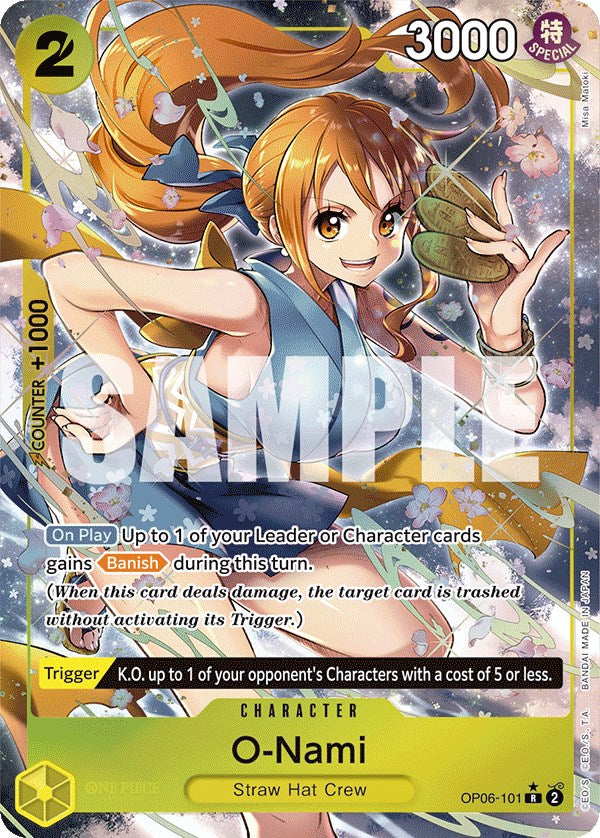 O-Nami (Alternate Art) [Wings of the Captain] | Good Games North
