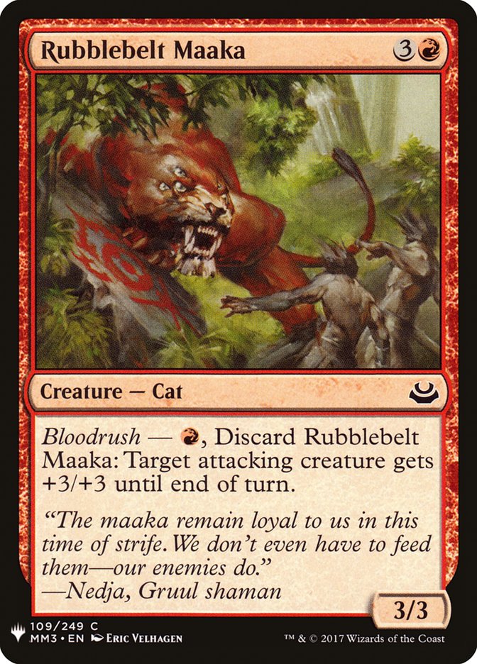 Rubblebelt Maaka [Mystery Booster] | Good Games North