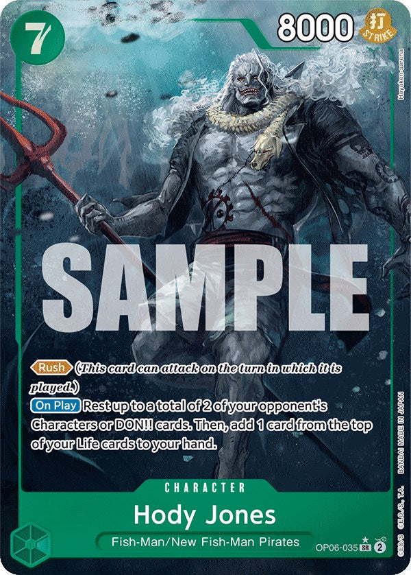 Hody Jones (Alternate Art) [Wings of the Captain] | Good Games North