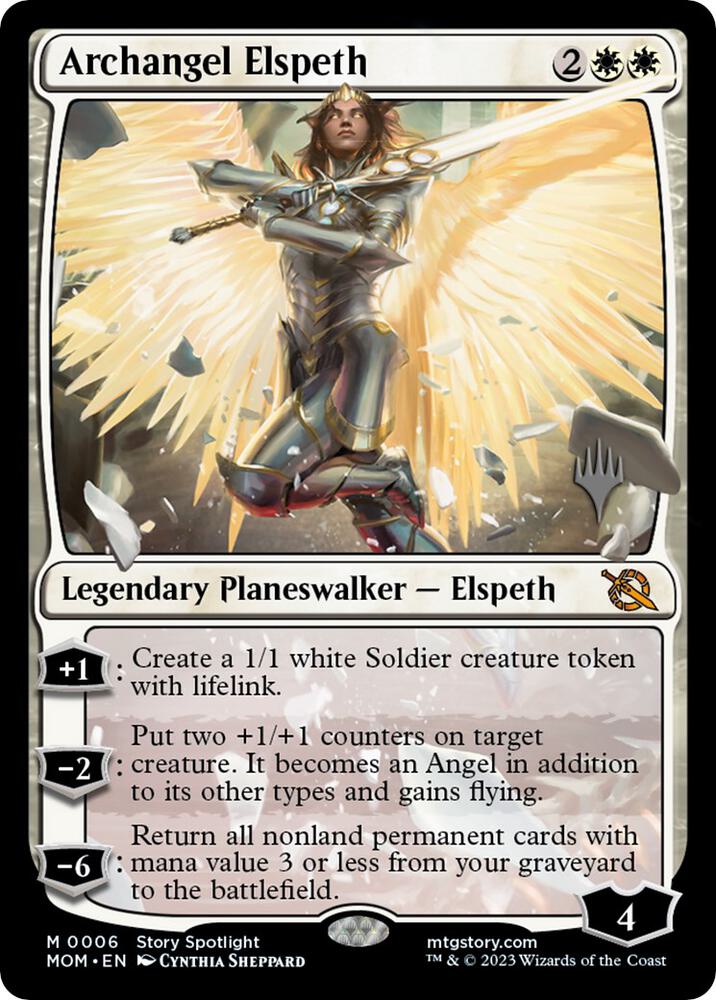 Archangel Elspeth (Promo Pack: March of the Machine)  | Good Games North
