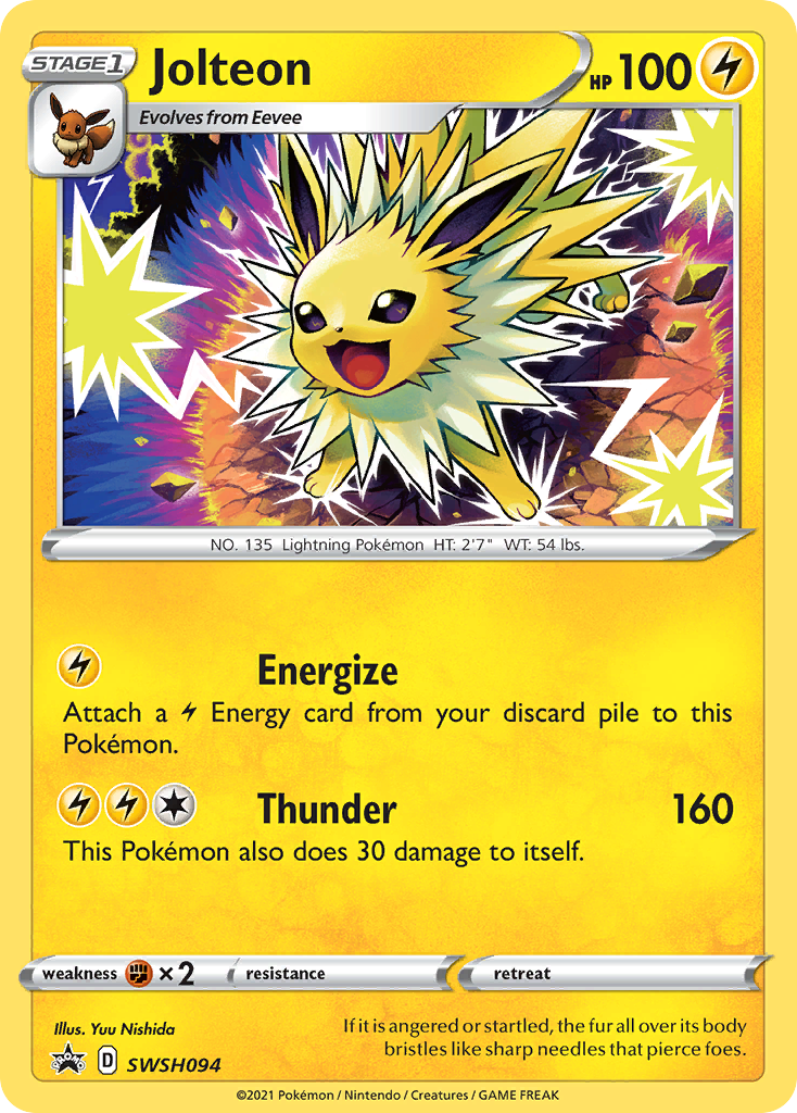 Jolteon (SWSH094) [Sword & Shield: Black Star Promos] | Good Games North