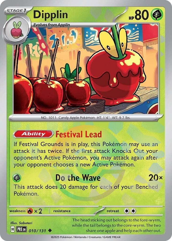 Dipplin (010/131) (Poke Ball Pattern) [Scarlet & Violet: Prismatic Evolutions] | Good Games North