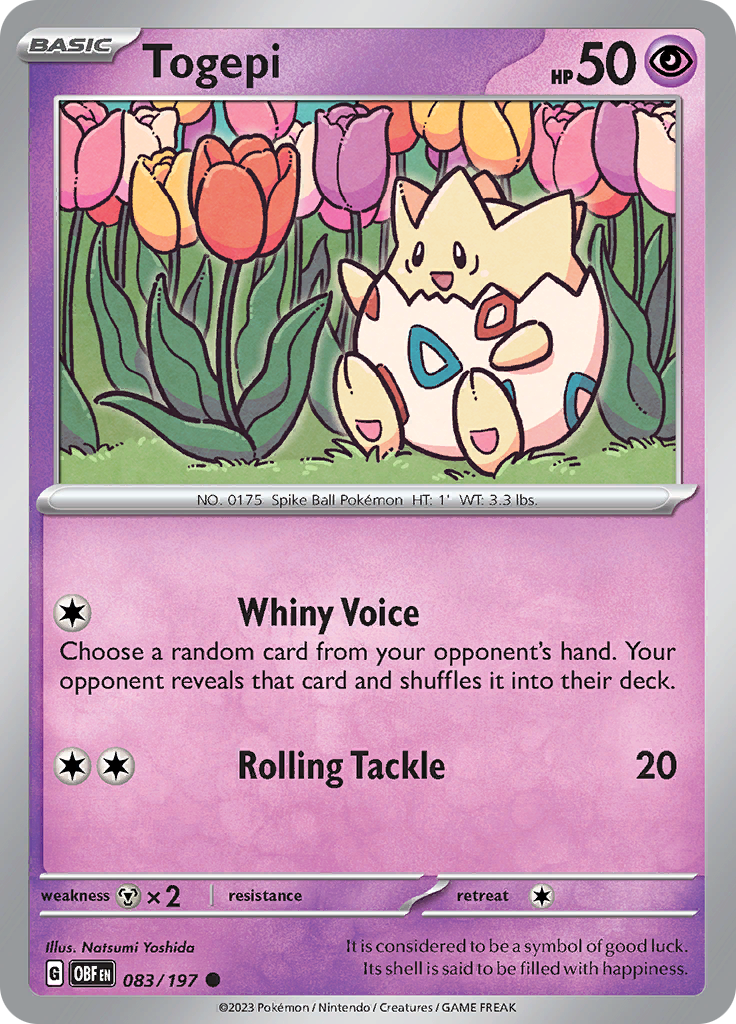 Togepi (083/197) [Scarlet & Violet: Obsidian Flames] | Good Games North