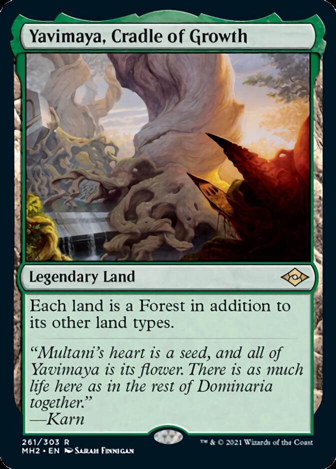 Yavimaya, Cradle of Growth [Modern Horizons 2] | Good Games North