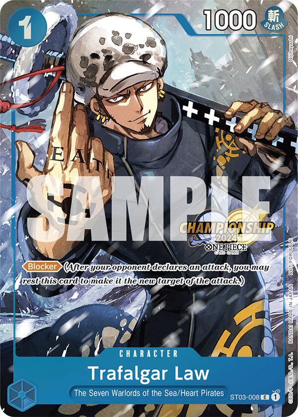 Trafalgar Law (2024 Event Pack) ST03-008 (One Piece Promotion Cards)  - Foil | Good Games North