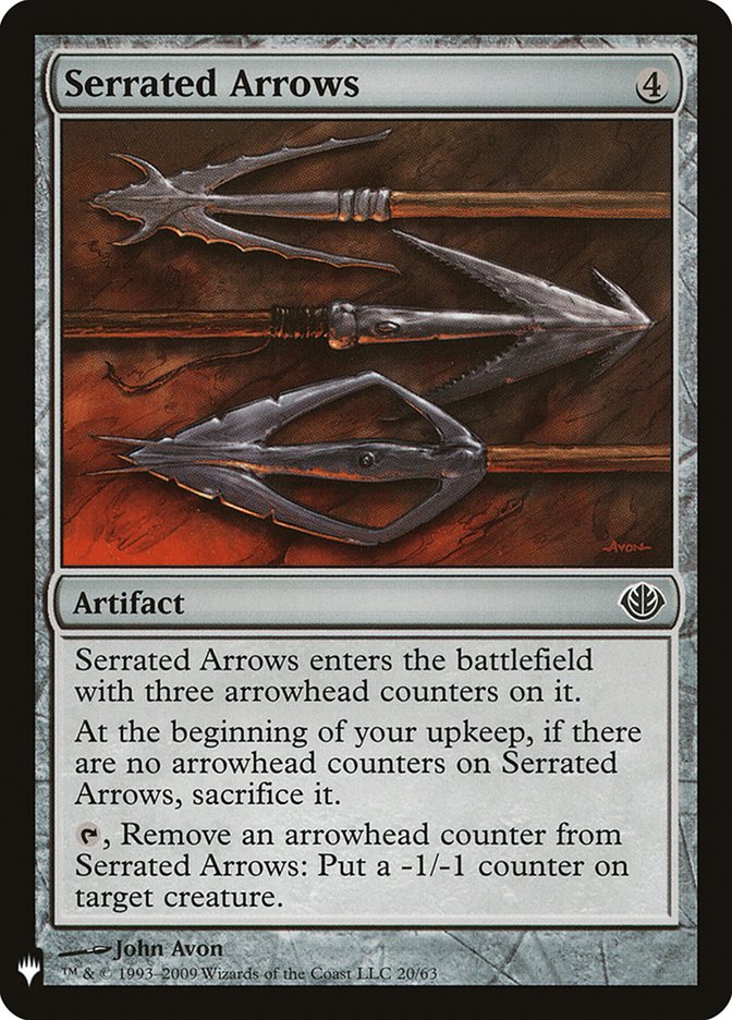 Serrated Arrows [Mystery Booster] | Good Games North