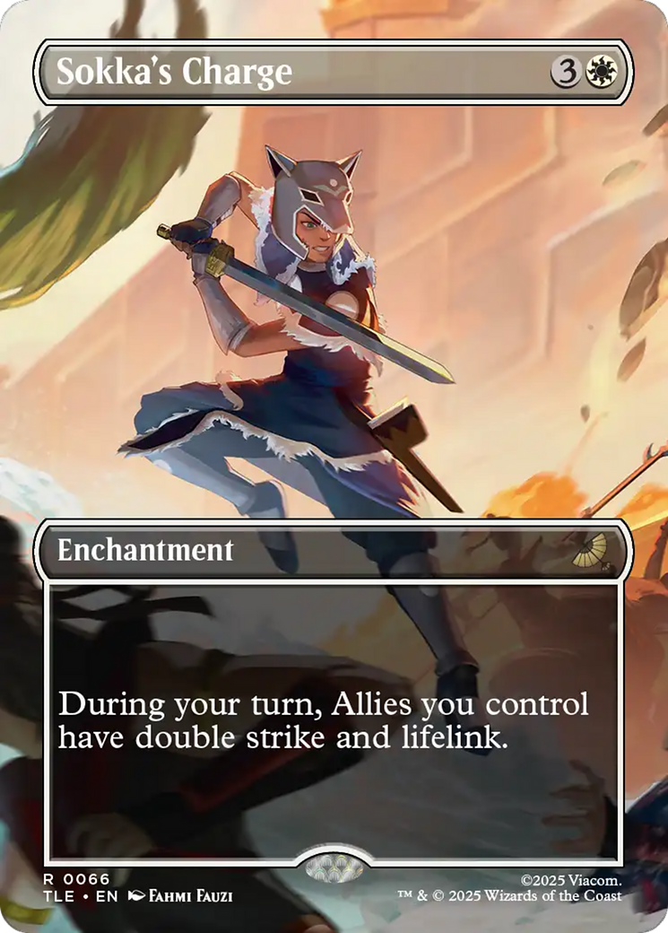 Sokka's Charge (Borderless) [Avatar: The Last Airbender: Eternal-Legal] | Good Games North