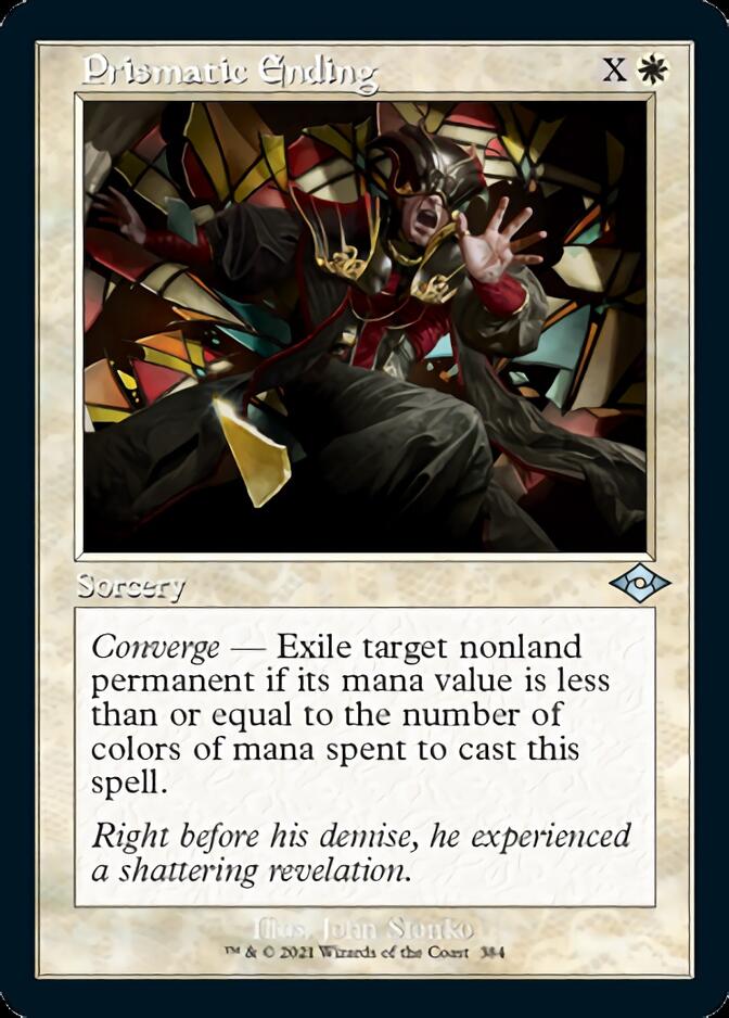 Prismatic Ending (Retro Foil Etched) [Modern Horizons 2] | Good Games North