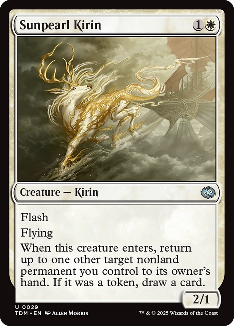 Sunpearl Kirin [Tarkir: Dragonstorm] | Good Games North