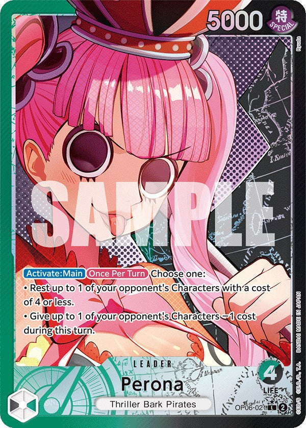 Perona (Alternate Art) [Wings of the Captain] | Good Games North