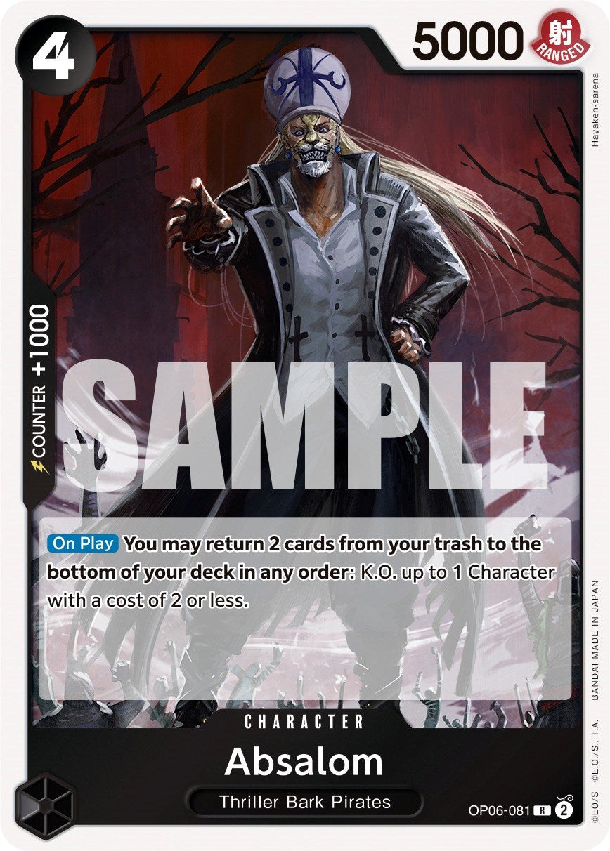 Absalom [Wings of the Captain] | Good Games North