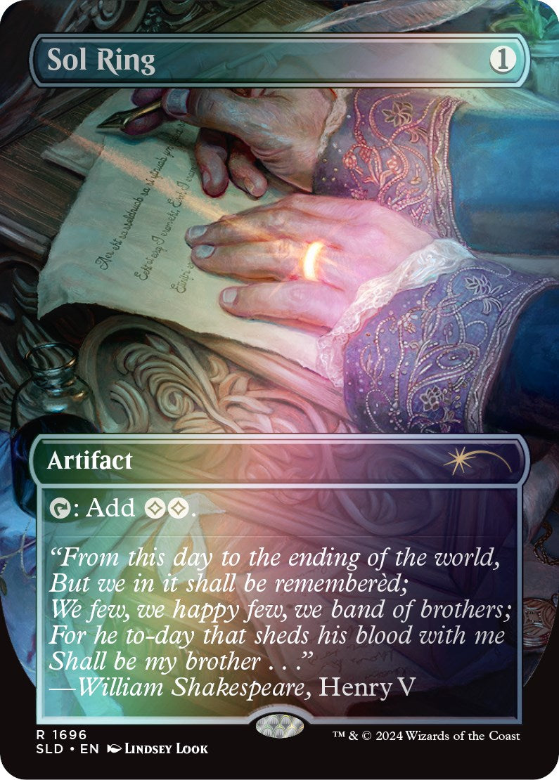 Sol Ring (1696) (Rainbow Foil) [Secret Lair: Sheldon's Spellbook] | Good Games North