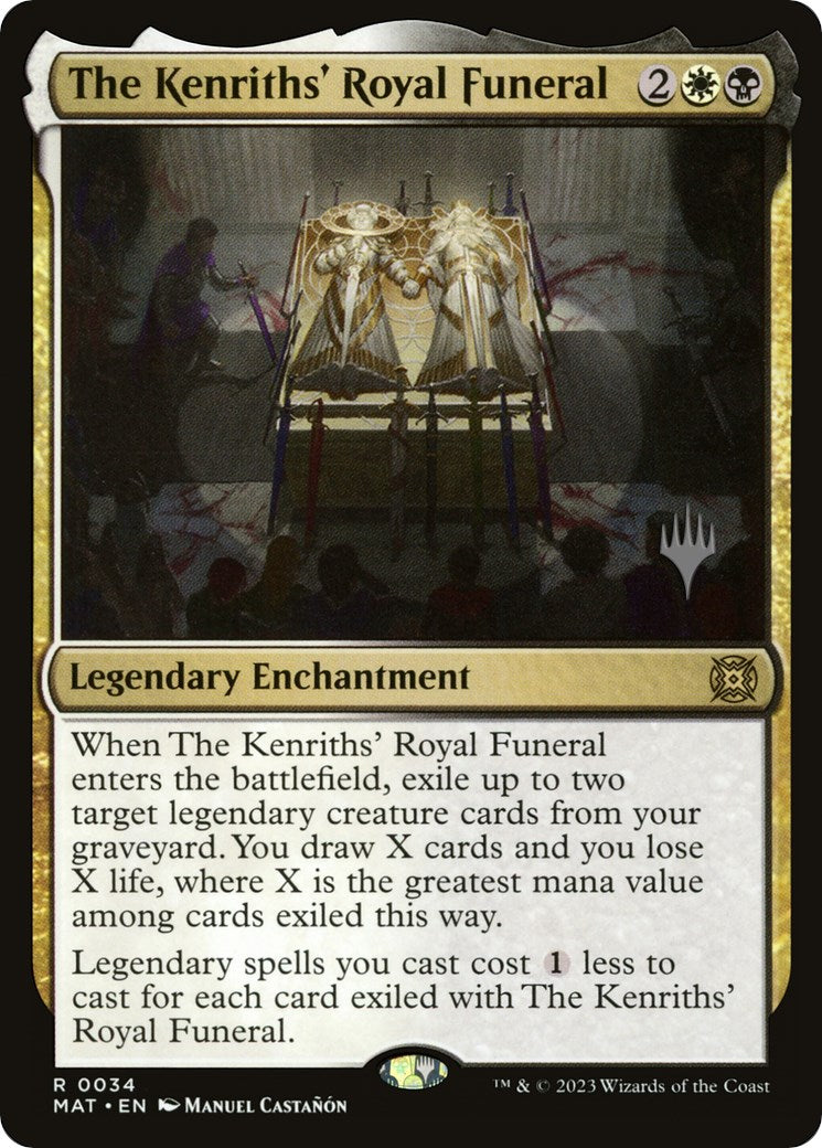 The Kenriths' Royal Funeral (Promo Pack) [Murders at Karlov Manor Promos] | Good Games North