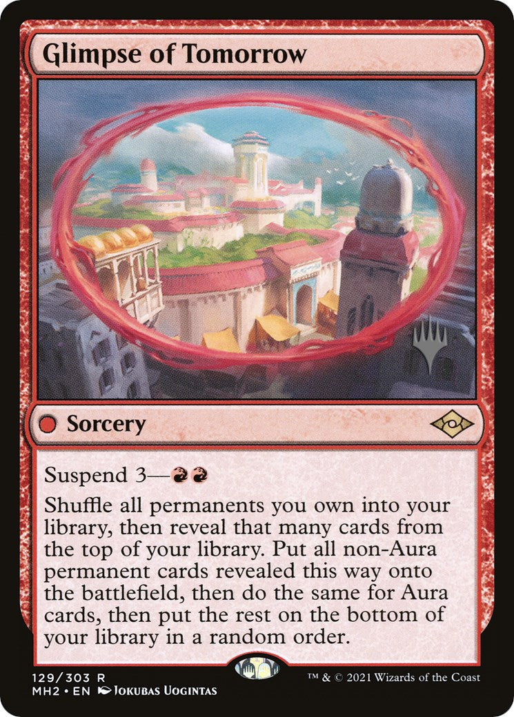 Glimpse of Tomorrow (Promo Pack) [Murders at Karlov Manor Promos] | Good Games North