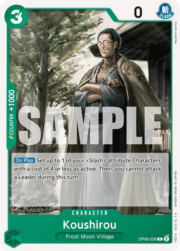 Koushirou [Wings of the Captain] | Good Games North