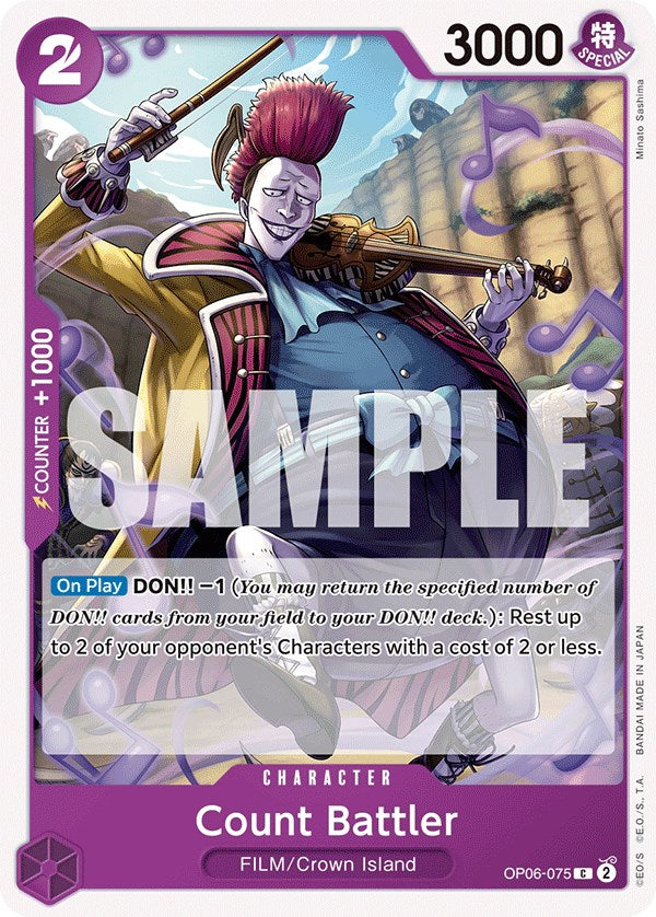 Count Battler [Wings of the Captain] | Good Games North