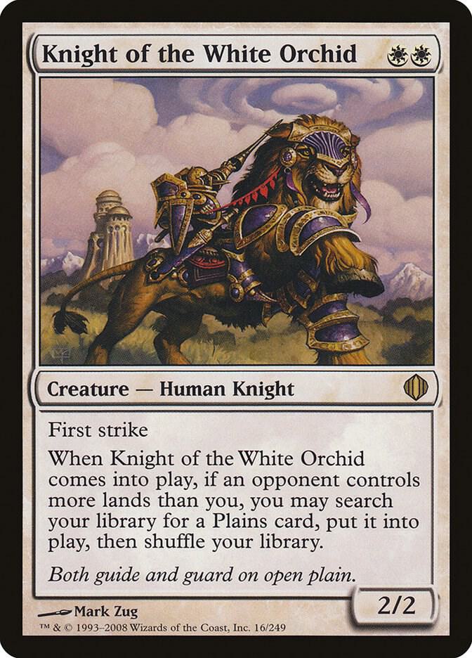 Knight of the White Orchid 16/249 (Shards of Alara)  | Good Games North