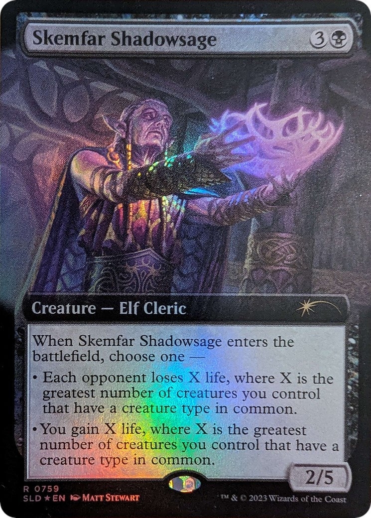 Skemfar Shadowsage (Extended Art) [Secret Lair Drop Series] | Good Games North