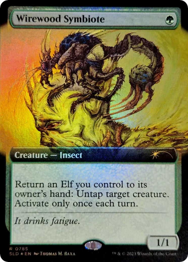 Wirewood Symbiote (Extended Art) [Secret Lair Drop Series] | Good Games North