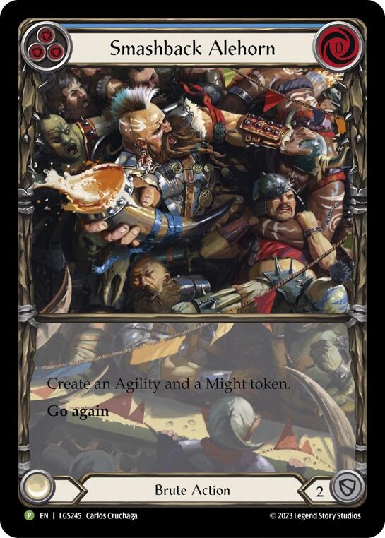 Smashback Alehorn [LGS245] (Promo)  Rainbow Foil | Good Games North