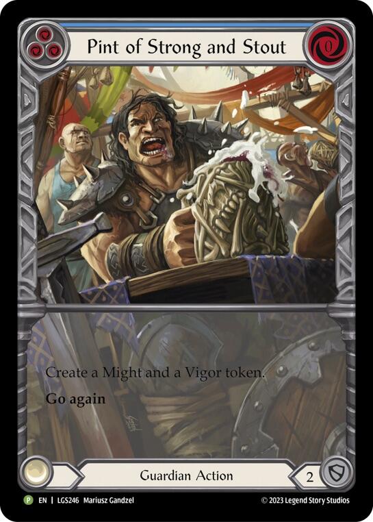 Pint of Strong and Stout [LGS246] (Promo)  Rainbow Foil | Good Games North