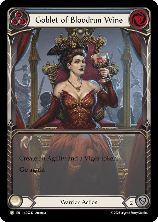 Goblet of Bloodrun Wine [LGS247] (Promo)  Rainbow Foil | Good Games North