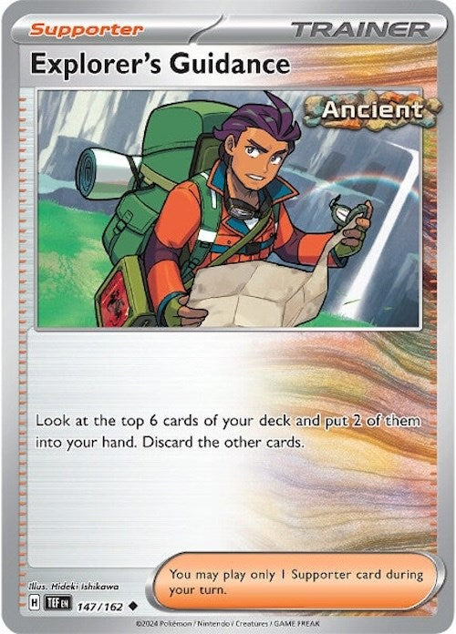 Explorer's Guidance (147/162) [Scarlet & Violet: Temporal Forces] | Good Games North