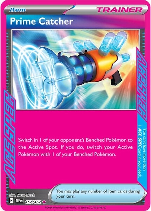 Prime Catcher (157/162) [Scarlet & Violet: Temporal Forces] | Good Games North