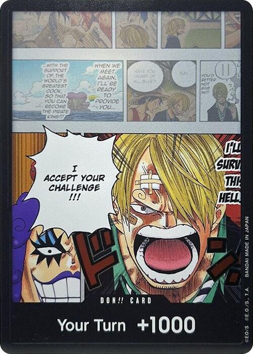 DON!! Card (Ivankov & Sanji) (Double Pack Set Vol. 3) [Wings of the Captain] | Good Games North