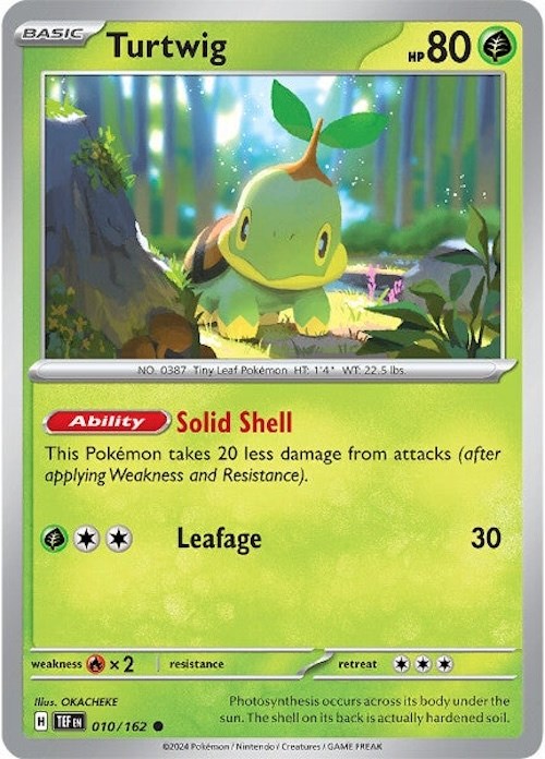 Turtwig (010/162) [Scarlet & Violet: Temporal Forces] | Good Games North