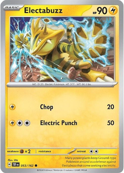 Electabuzz (053/162) [Scarlet & Violet: Temporal Forces] | Good Games North