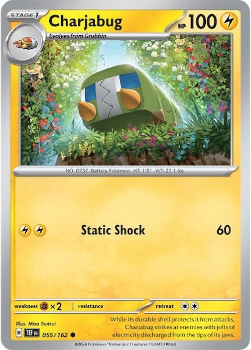 Charjabug (055/162) [Scarlet & Violet: Temporal Forces] | Good Games North