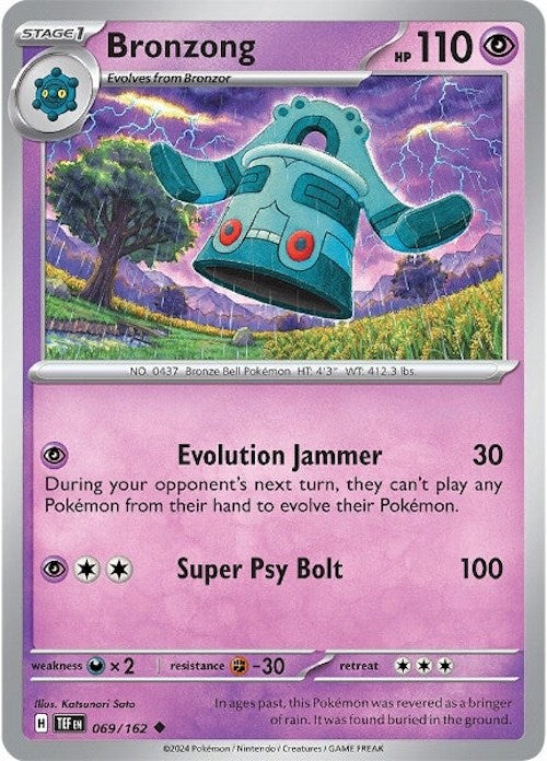 Bronzong (069/162) [Scarlet & Violet: Temporal Forces] | Good Games North
