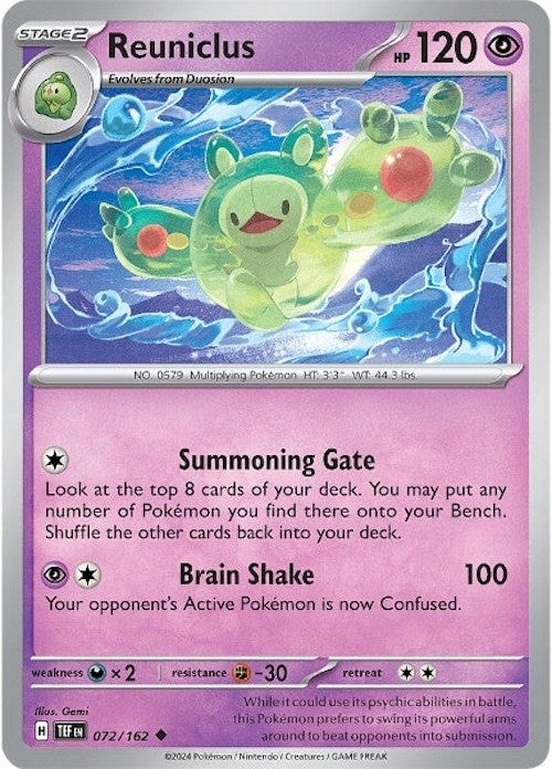 Reuniclus (072/162) [Scarlet & Violet: Temporal Forces] | Good Games North