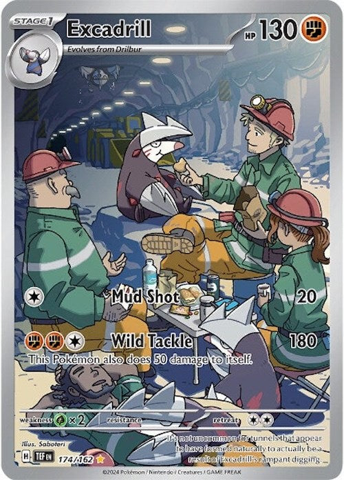Excadrill (174/162) [Scarlet & Violet: Temporal Forces] | Good Games North