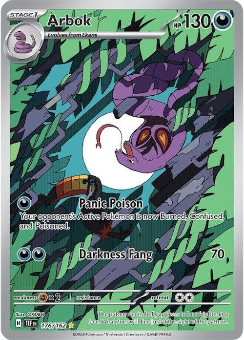 Arbok (176/162) [Scarlet & Violet: Temporal Forces] | Good Games North