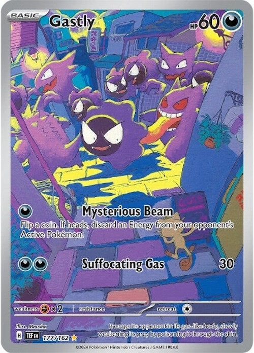 Gastly (177/162) [Scarlet & Violet: Temporal Forces] | Good Games North