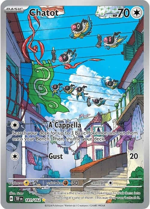 Chatot (181/162) [Scarlet & Violet: Temporal Forces] | Good Games North