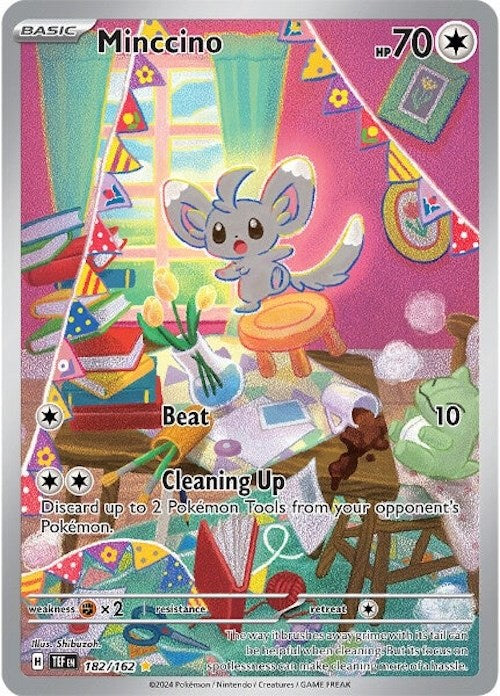Minccino (182/162) [Scarlet & Violet: Temporal Forces] | Good Games North