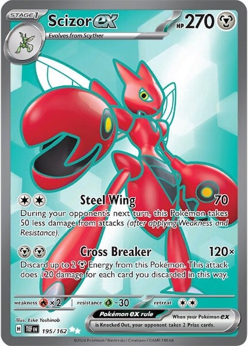 Scizor ex (195/162) [Scarlet & Violet: Temporal Forces] | Good Games North