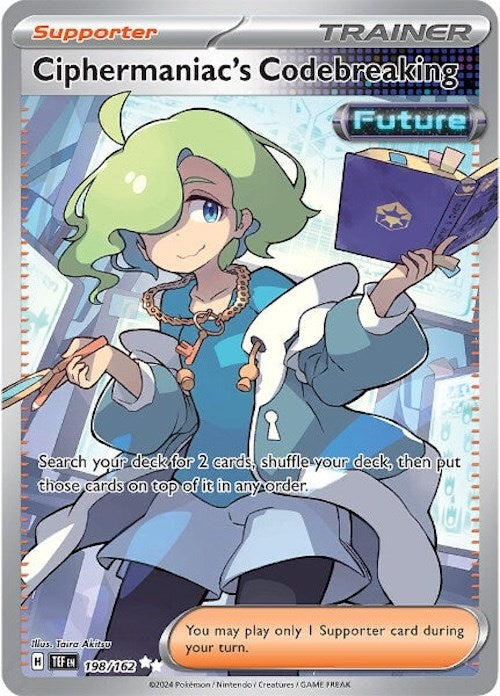 Ciphermaniac's Codebreaking (198/162) [Scarlet & Violet: Temporal Forces] | Good Games North