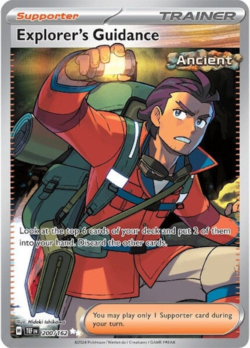 Explorer's Guidance (200/162) [Scarlet & Violet: Temporal Forces] | Good Games North