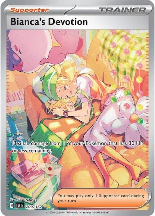 Bianca's Devotion (209/162) [Scarlet & Violet: Temporal Forces] | Good Games North