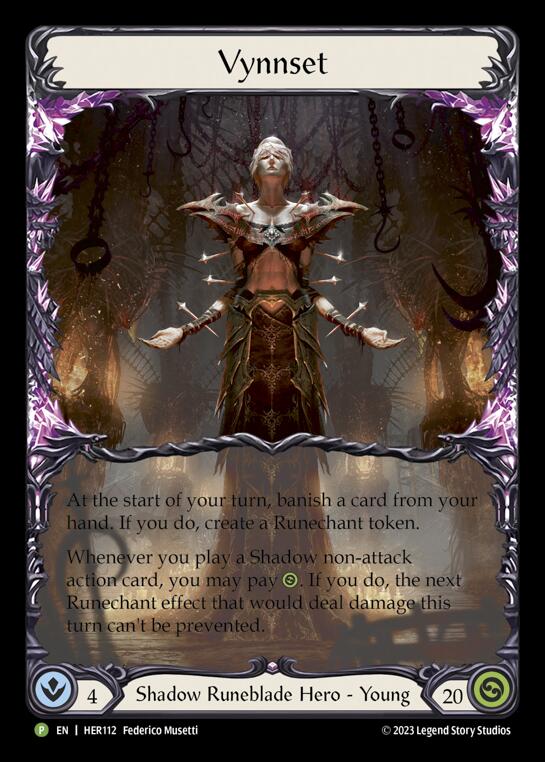 Vynnset [HER112] (Promo)  Rainbow Foil | Good Games North