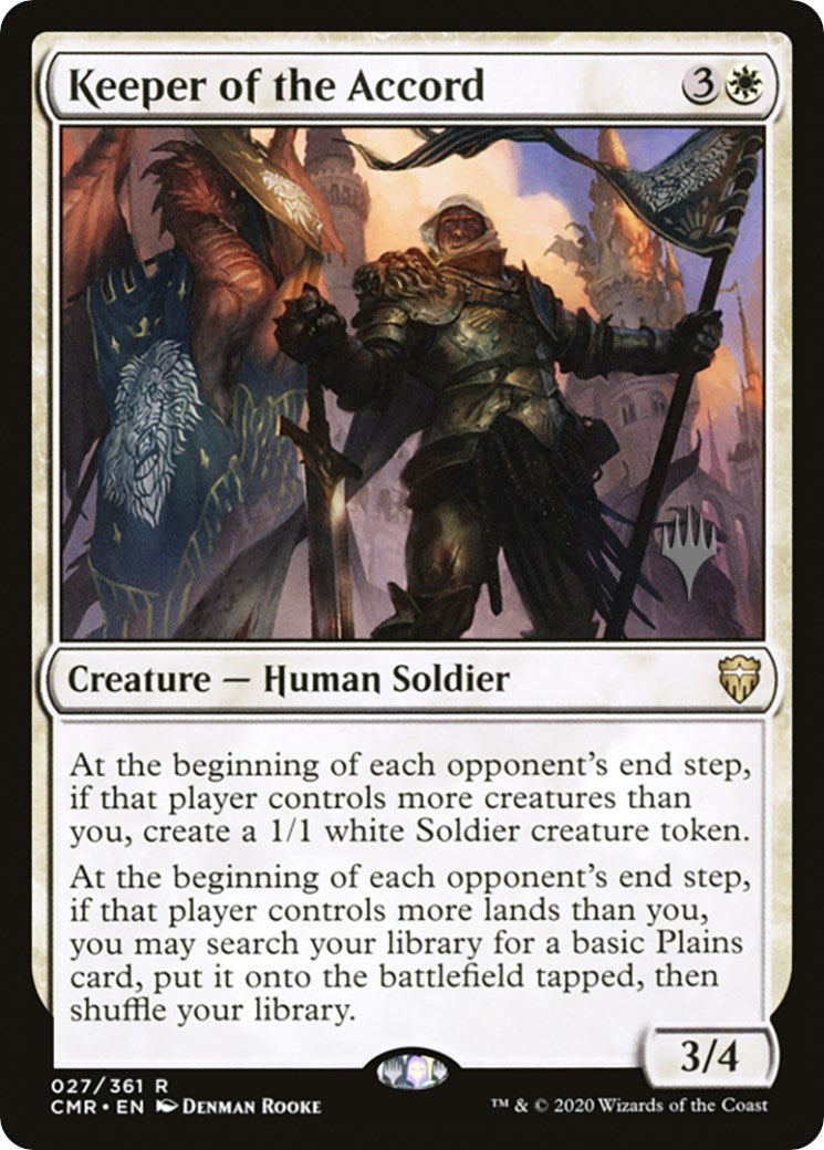 Keeper of the Accord (Promo Pack) [Murders at Karlov Manor Promos] | Good Games North