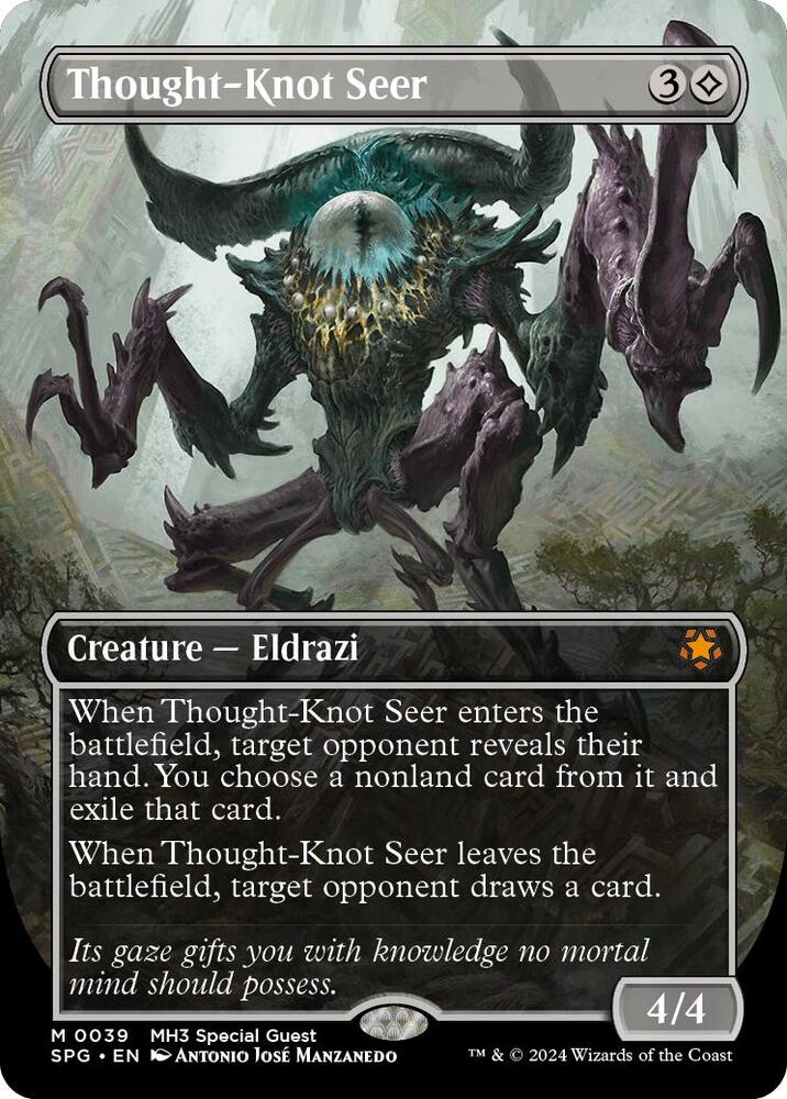 Thought Knot Seer Borderless (Special Guests)  - Foil | Good Games North