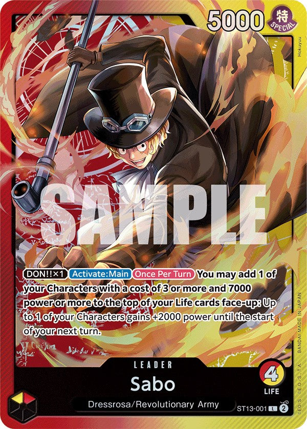 Sabo [Ultra Deck: The Three Brothers] | Good Games North